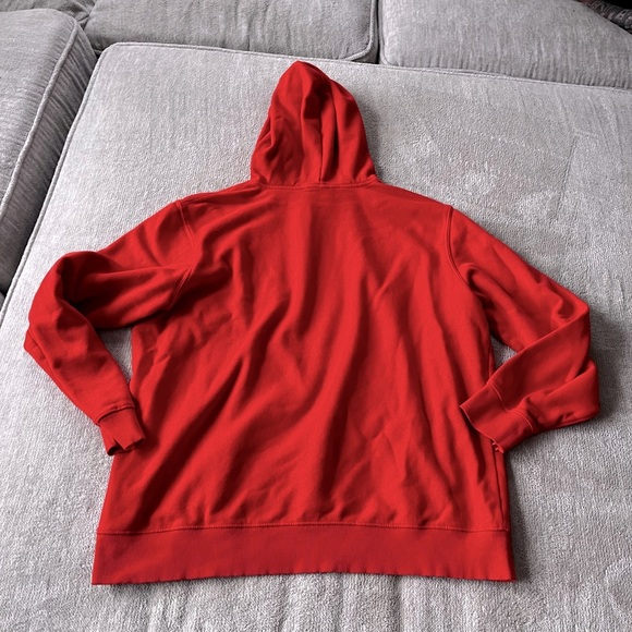 The North Face Red Pullover Hoodie | Size XL Streetwear Outdoor Essential - Picture 4 of 5